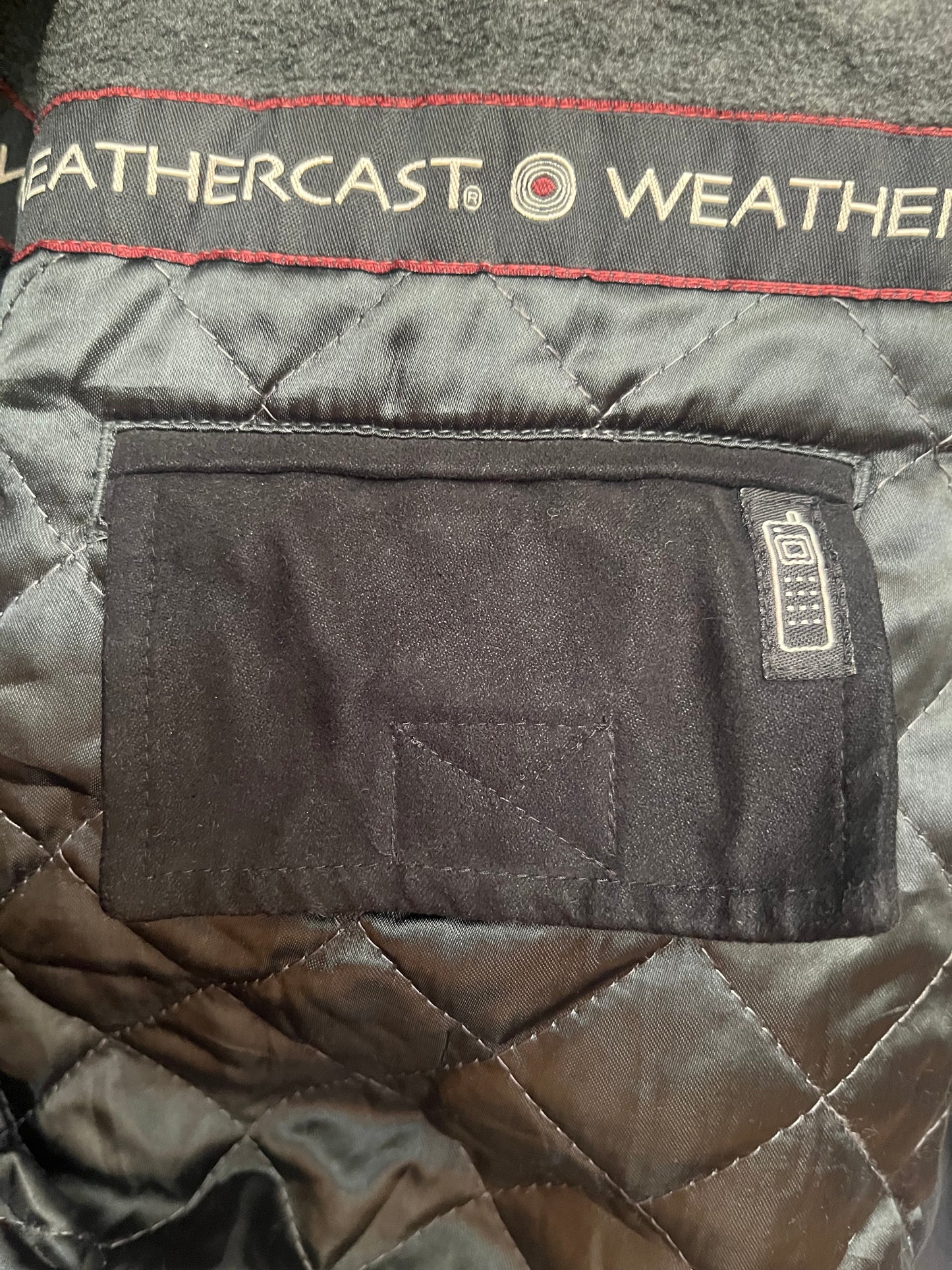 WEATHERCAST FAUX SUEDE JACKET