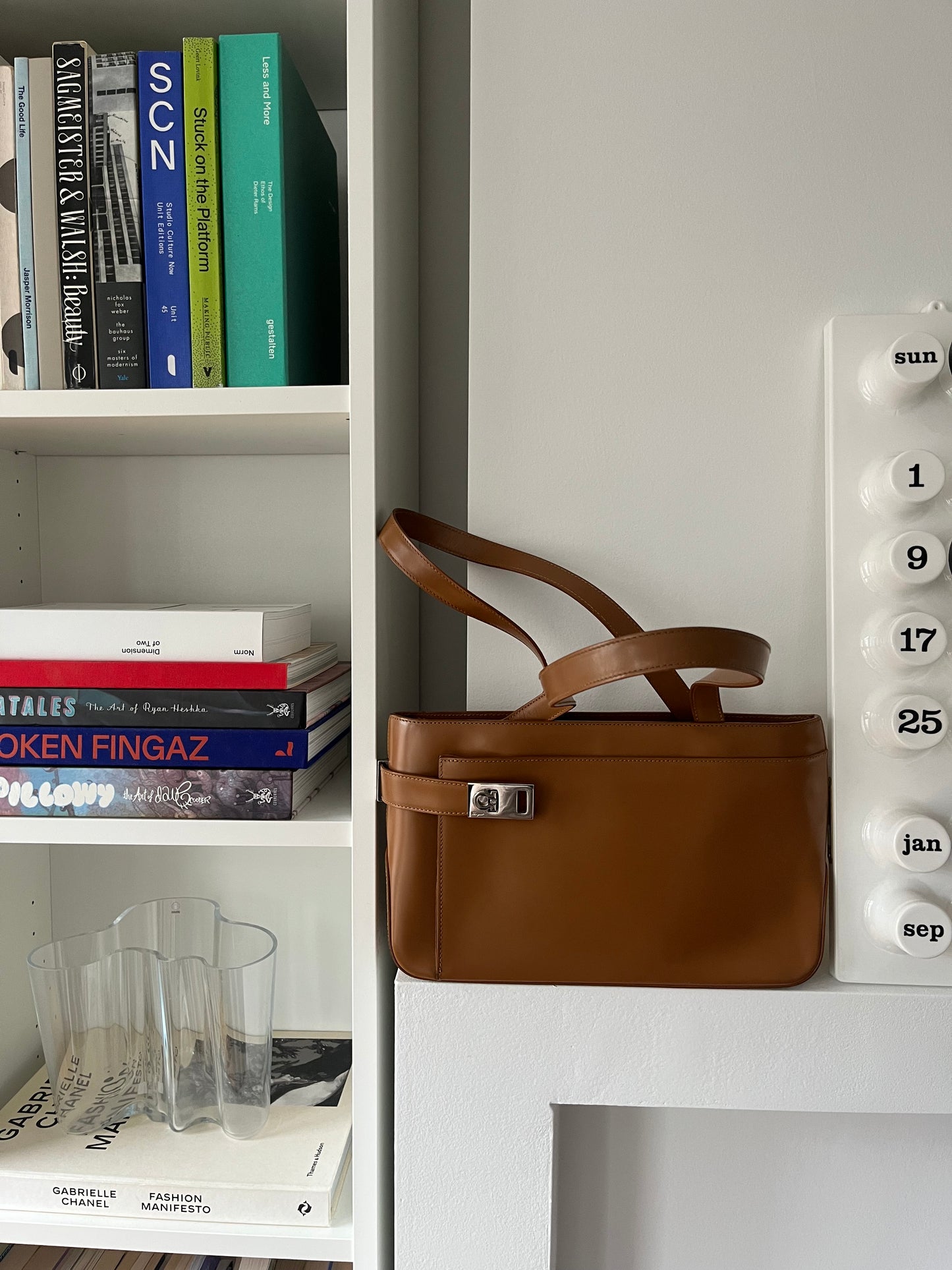 SALVATORE FERRAGAMO BAG WITH GANCINI BUCKLE