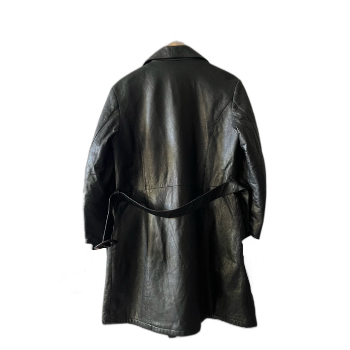 ITALIAN LEATHER TRENCH COAT
