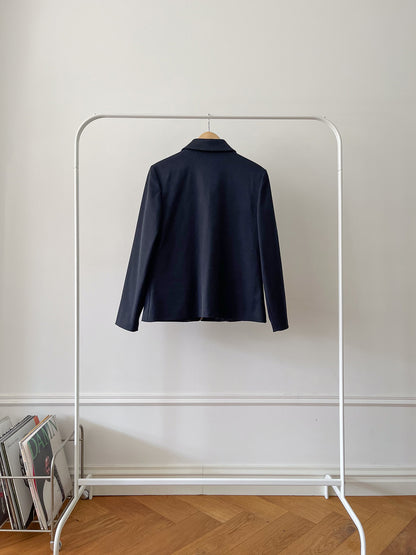 NAVY MINIMAL JACKET