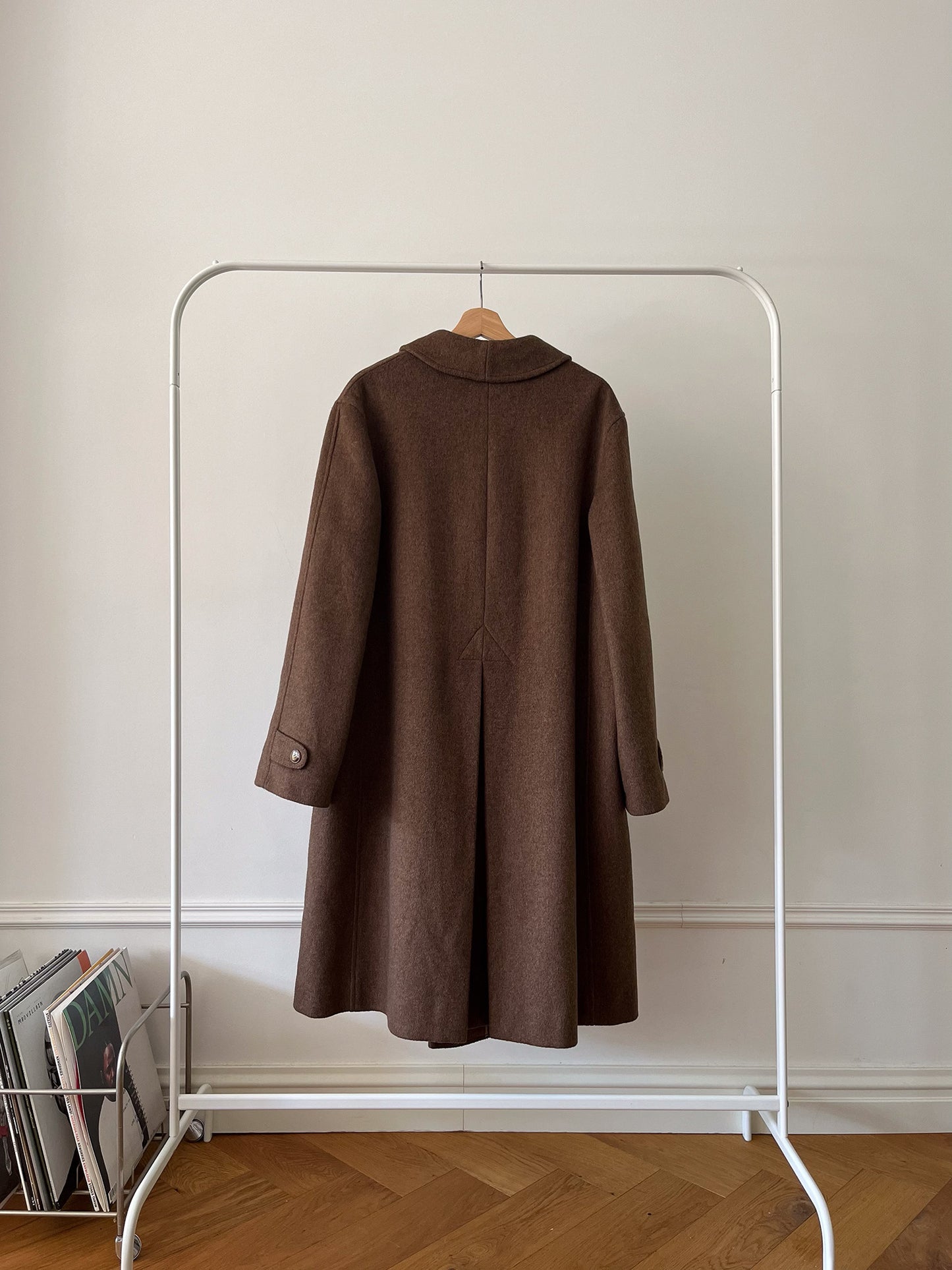 BROWN WOOL COAT