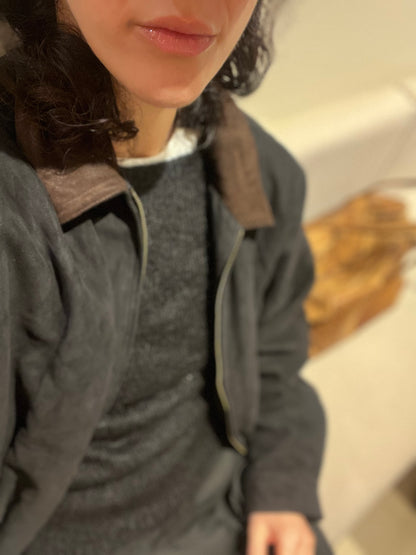 WEATHERCAST FAUX SUEDE JACKET
