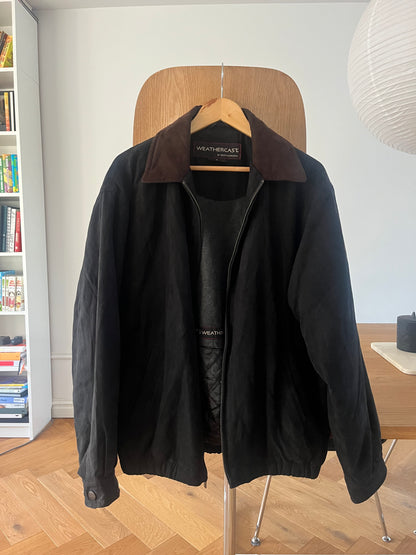WEATHERCAST FAUX SUEDE JACKET