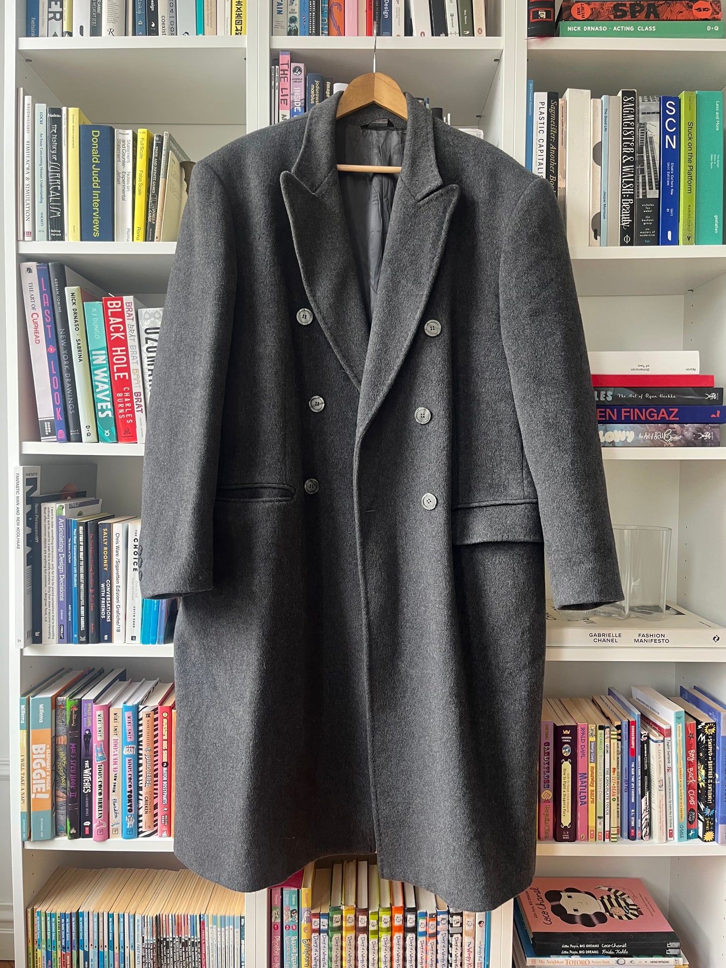 GREY WOOL COAT