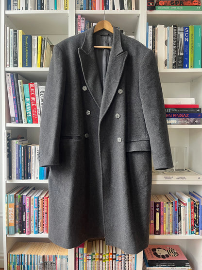 GREY WOOL COAT