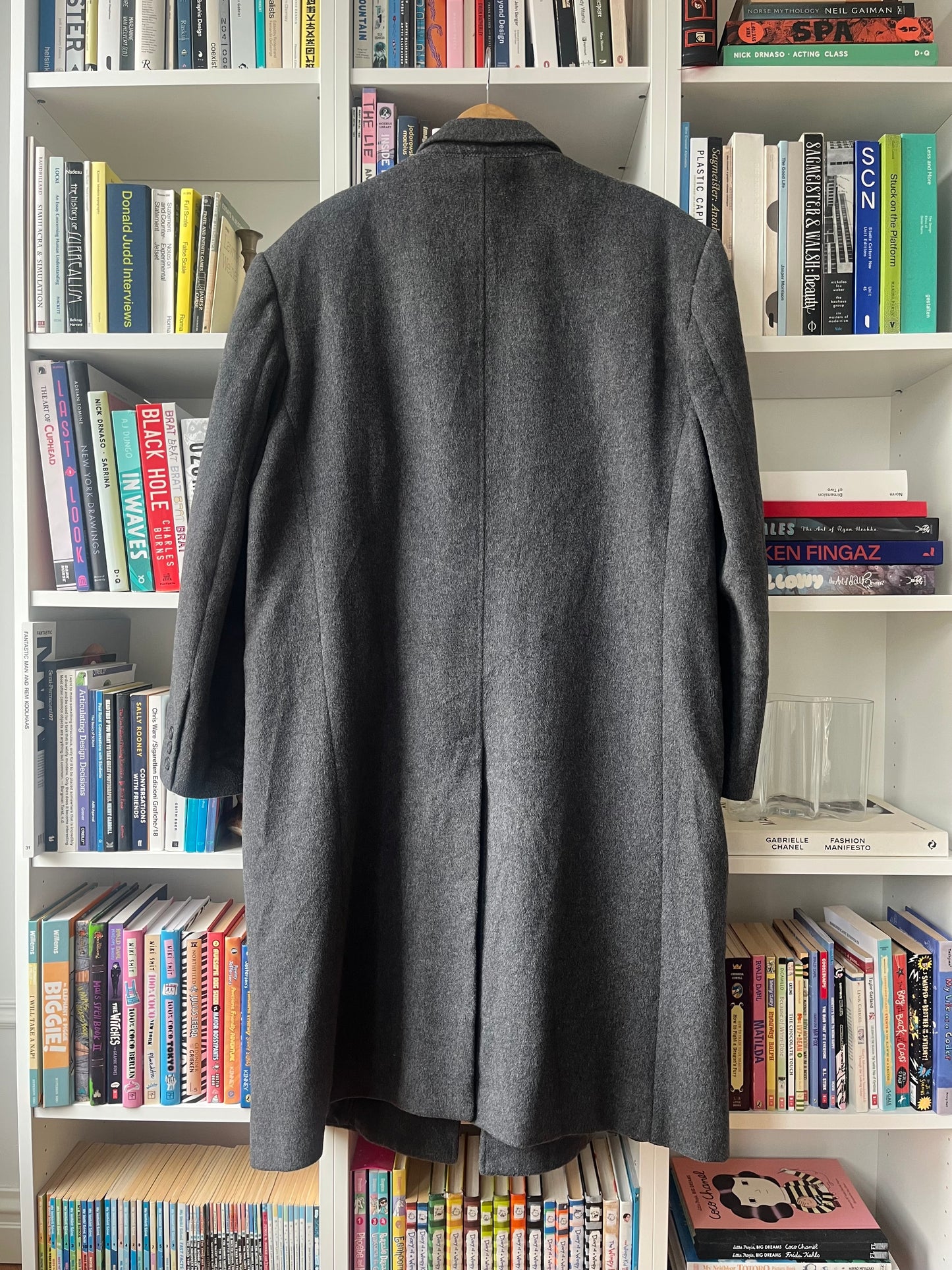 GREY WOOL COAT