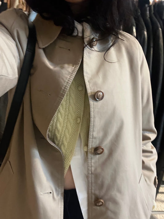 CLASSIC KHAKI TRENCH COAT