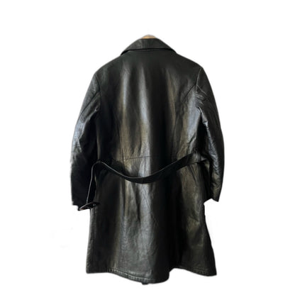 ITALIAN LEATHER TRENCH COAT