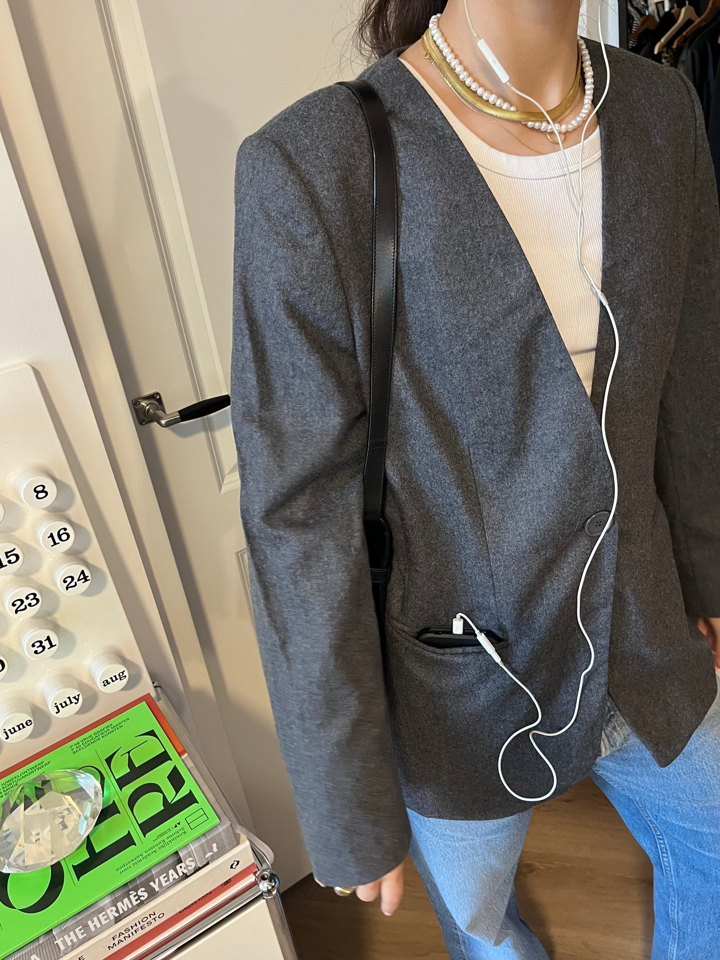 WOOL BLAZER BY STUDIO 0001 BY GIANFRANCO FERRÉ