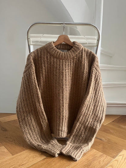 THE FRANKIE SHOP CAMEL SWEATER