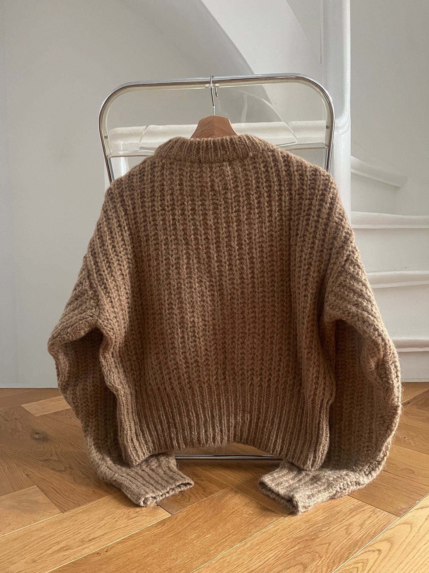 THE FRANKIE SHOP CAMEL SWEATER